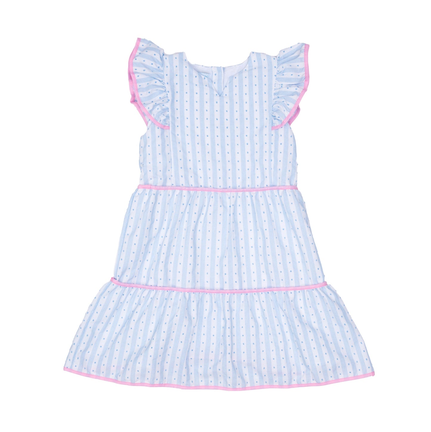 Harley Dress - Blue Stripe Breeze