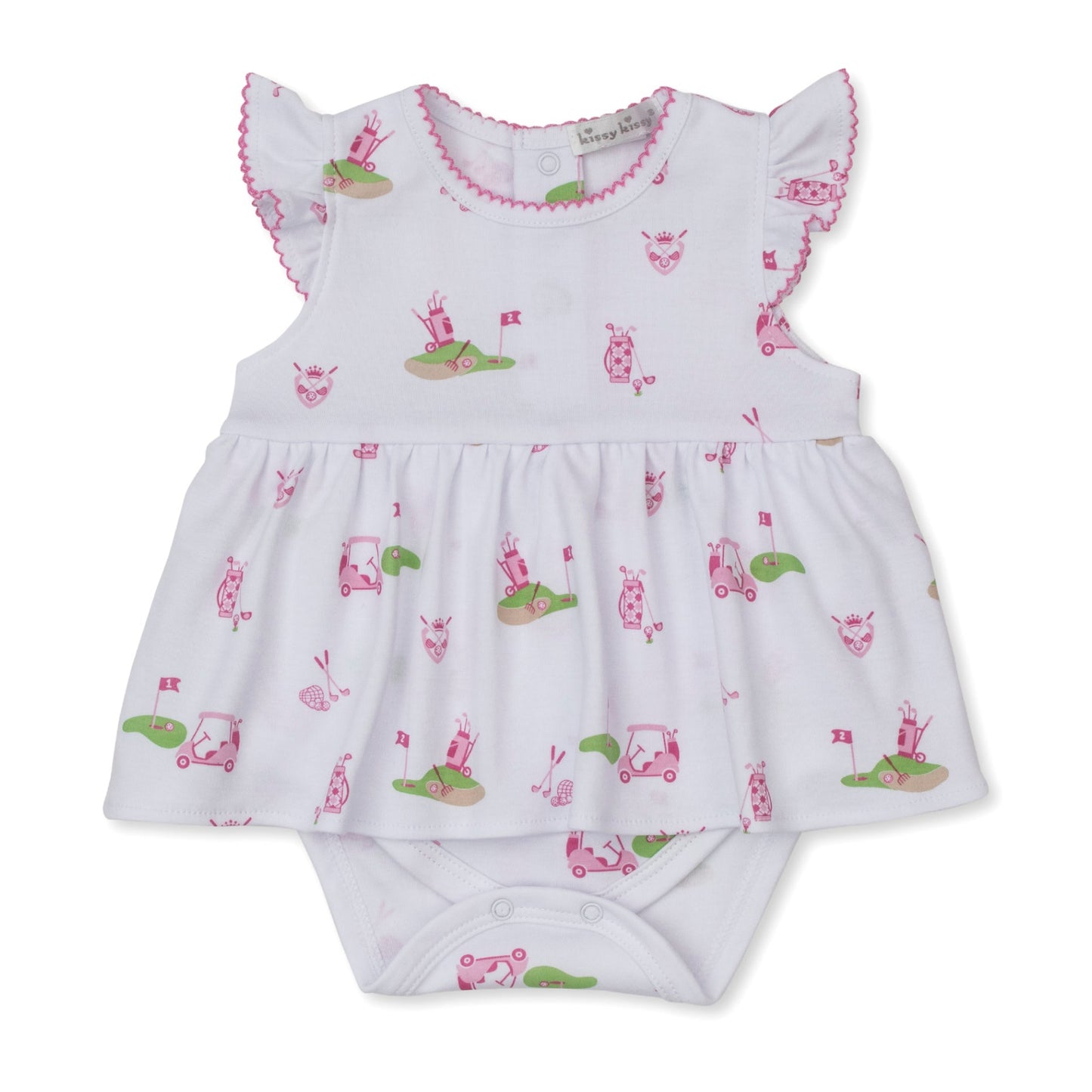 Golf Championship Pink Bodysuit Dress