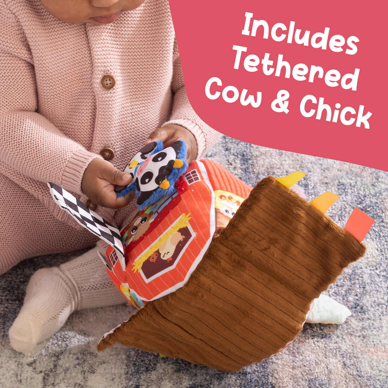 Peek-A-Moo Friendly Barn™ Developmental Toy