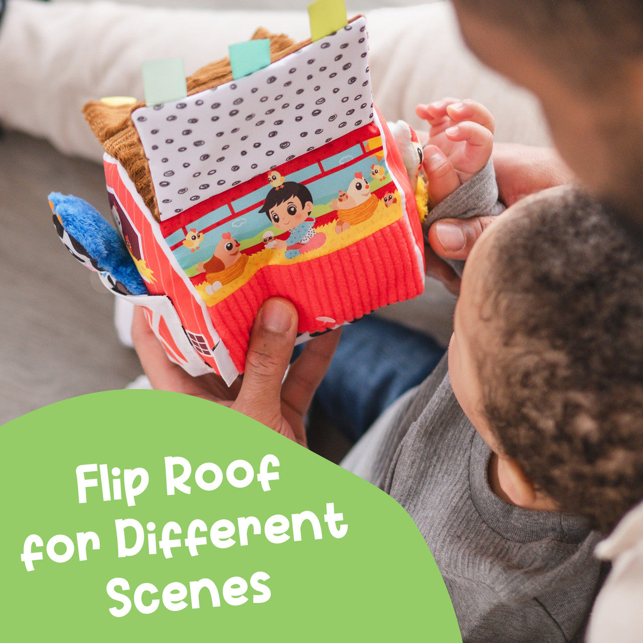 Peek-A-Moo Friendly Barn™ Developmental Toy