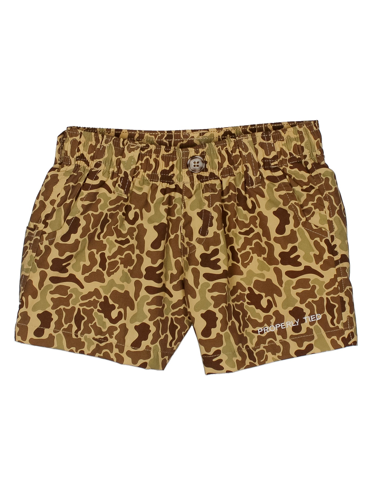 Boys Mallard Short - Vintage Camo