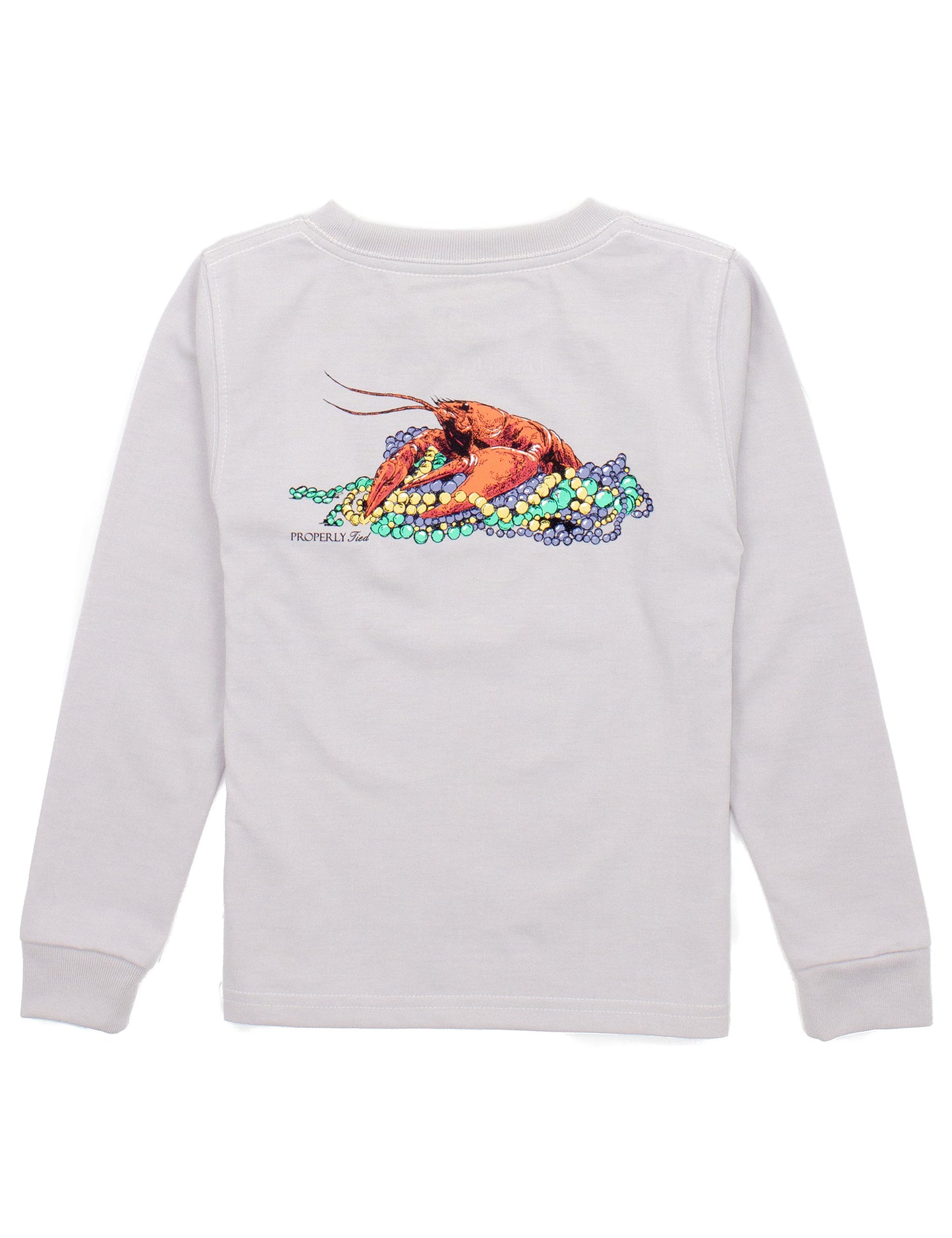 Mardi Crawfish L/S Tee