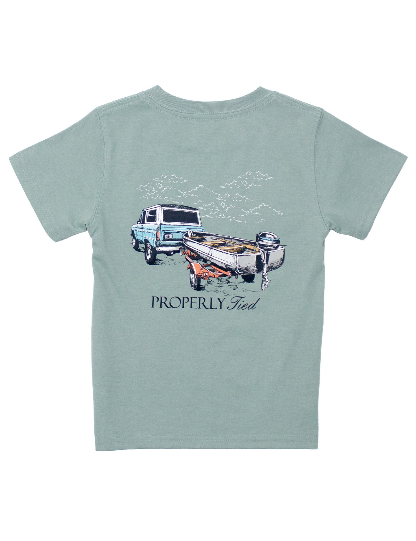 Towing the Line S/S Tee - Fog