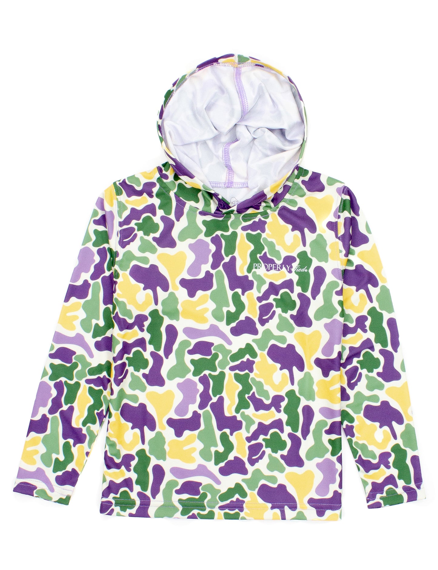Perf. Hoodie - Mardi Gras Camo