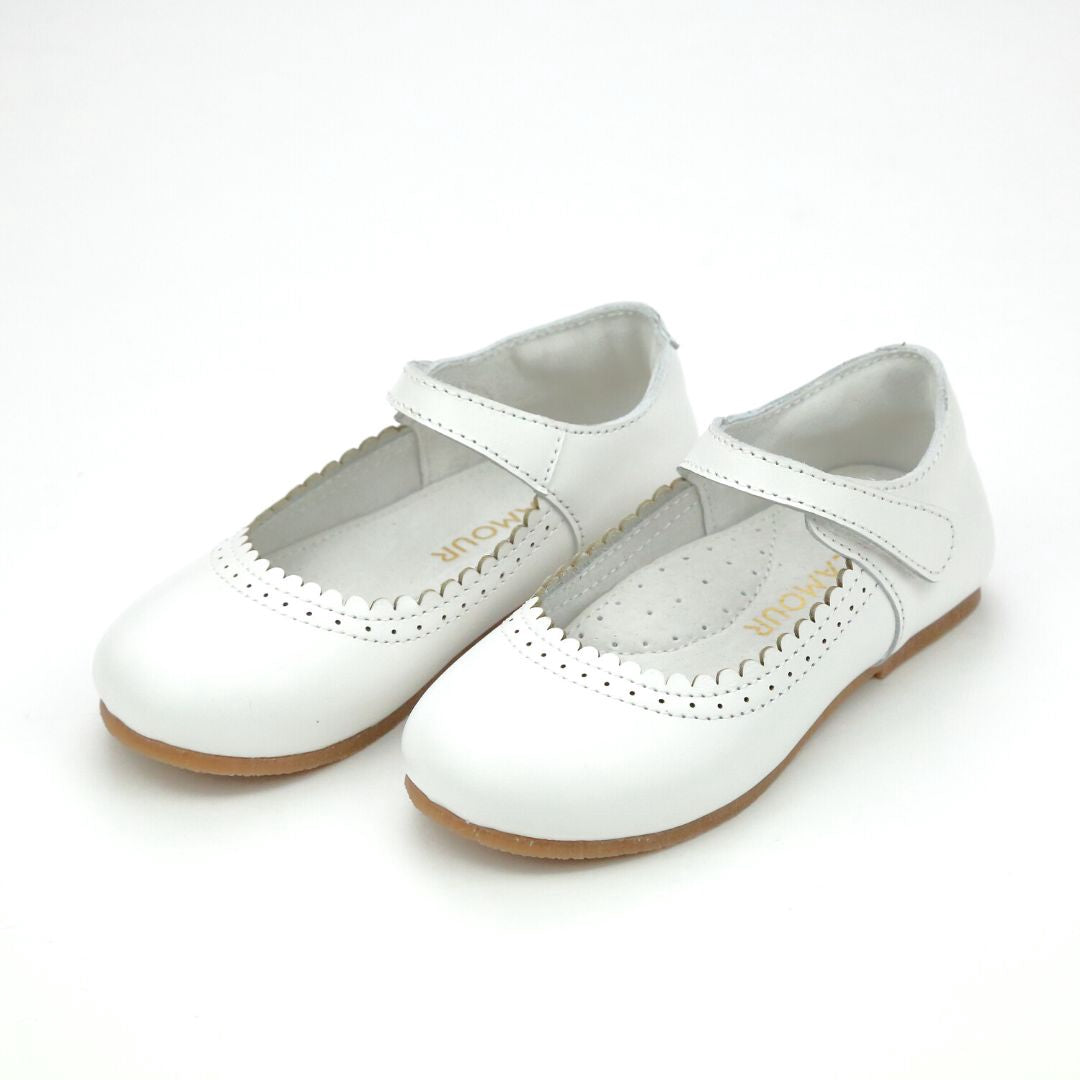 Lucille Scallop Flat - 6010