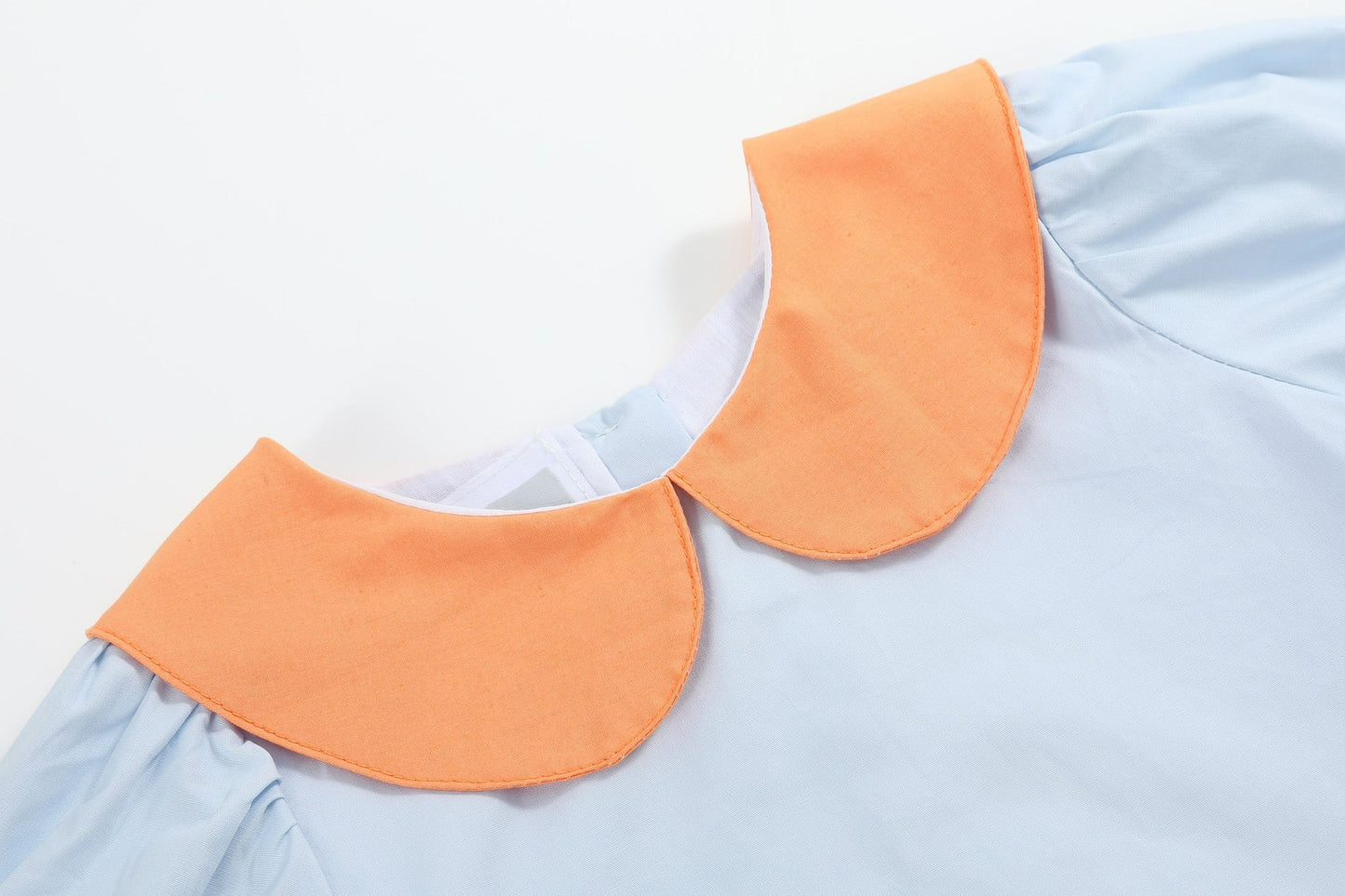 Lt. Blue Pumpkin Collar Dress