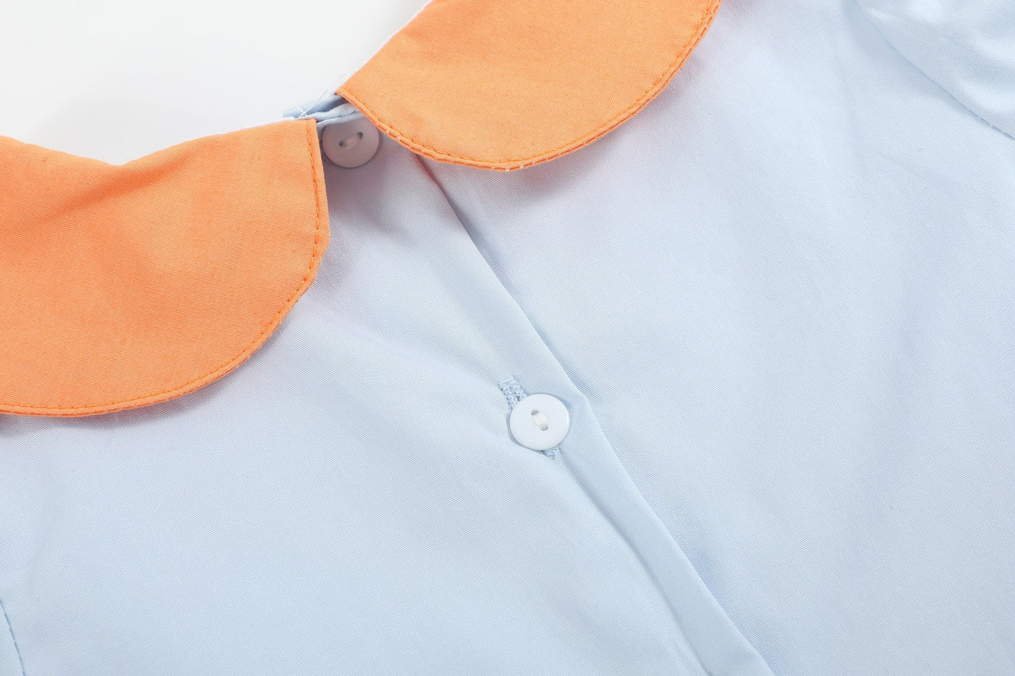 Lt. Blue Pumpkin Collar Dress