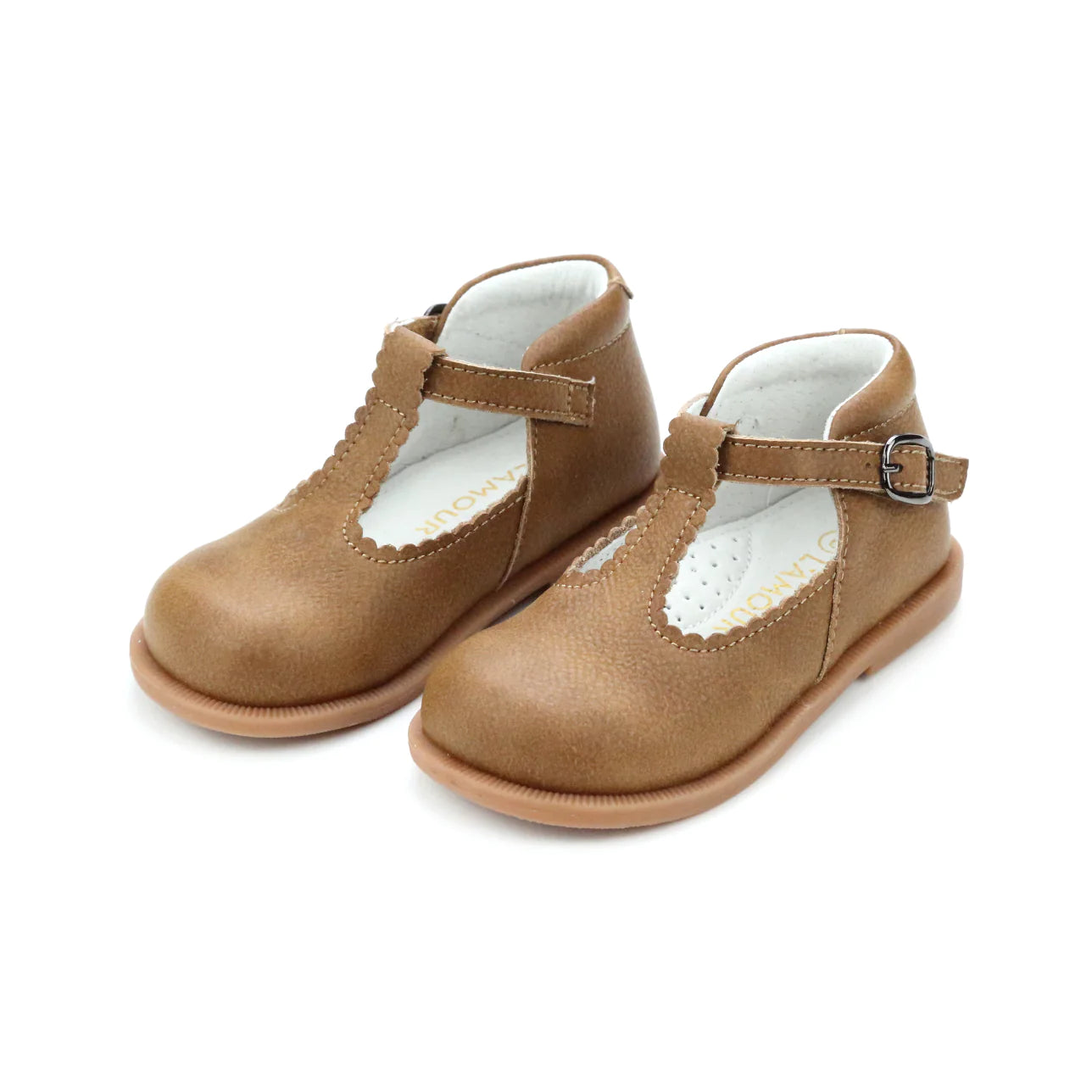 Louise Scallop T-Strap - F-390