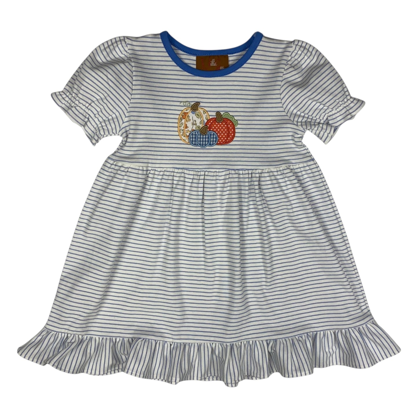 Pumpkin Applique Dress