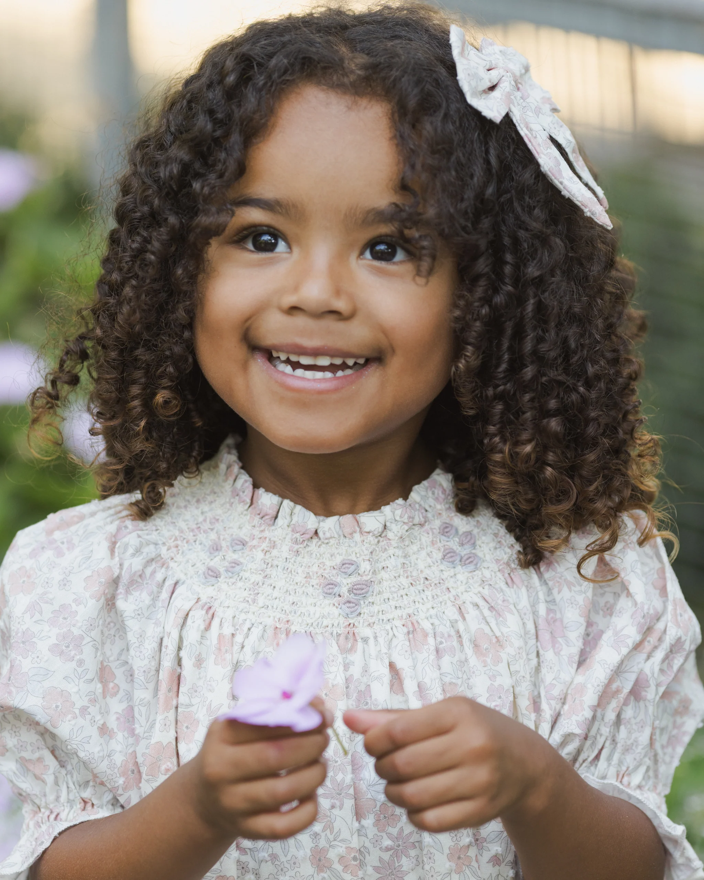 Maddie Dress - Pastel Garden