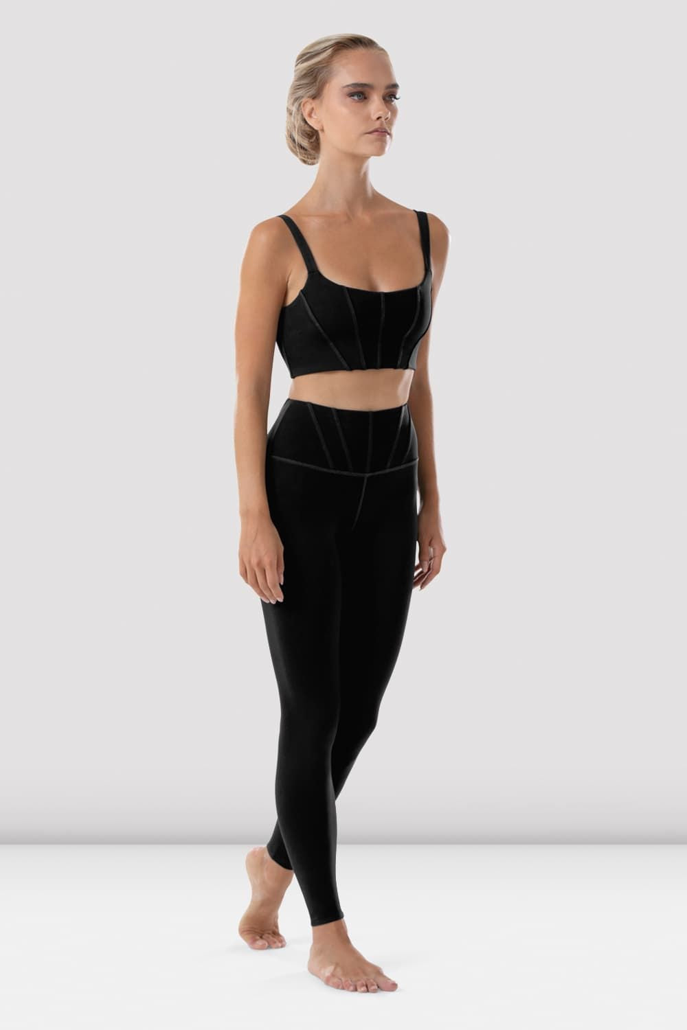 Ladies Paneled Waist Legging