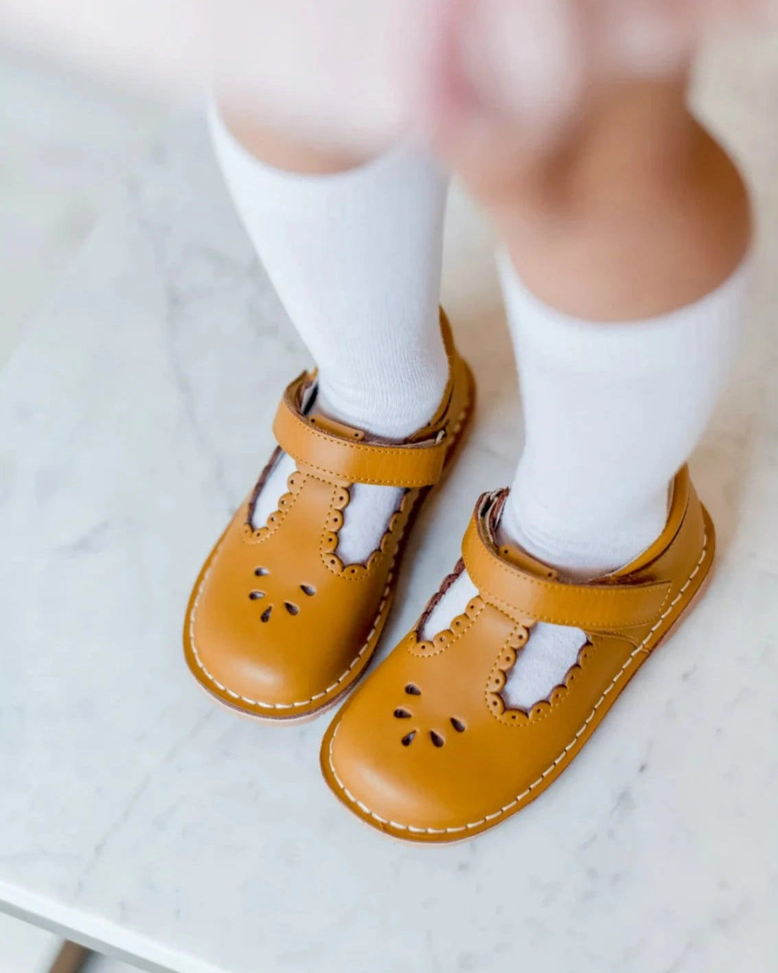 Angie Scallop T-Strap MJ - F-420
