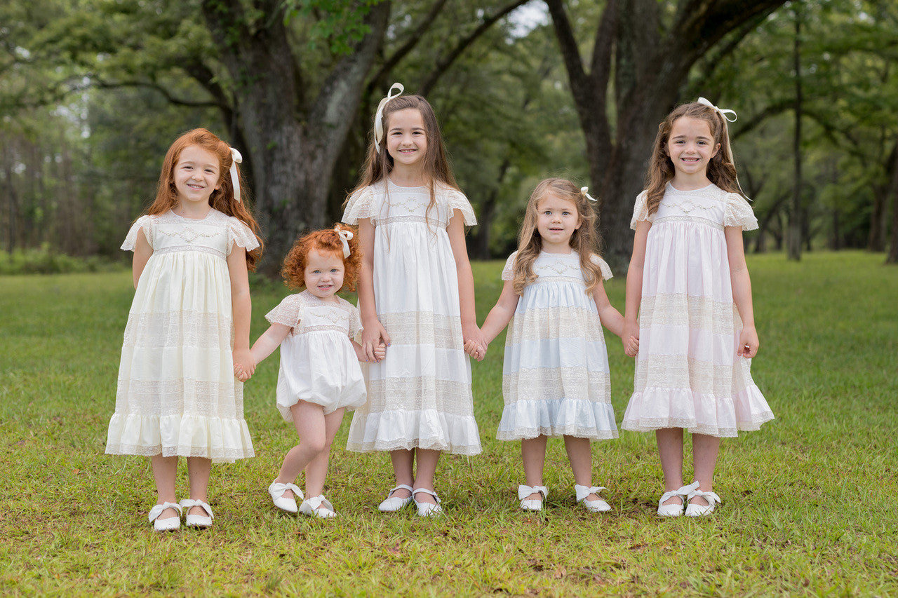 Mary Frances Dress - White