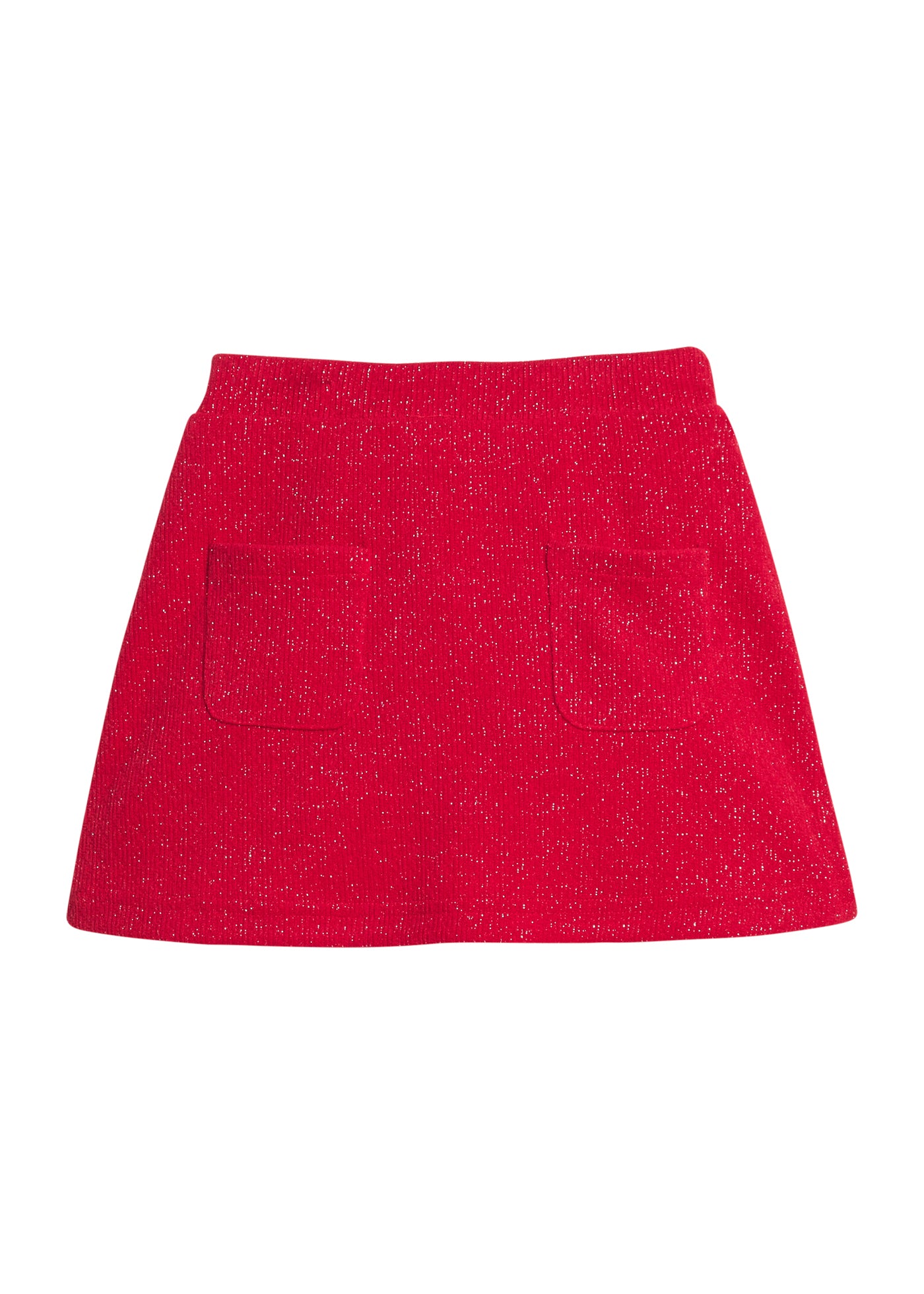 Patch Pocket Skort-Crimson/6063