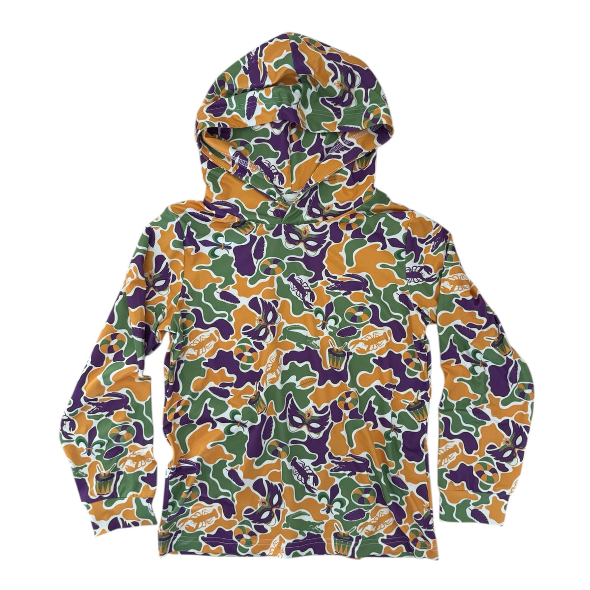 CoolShade Mack Perf Hoodie-Mardi Gras