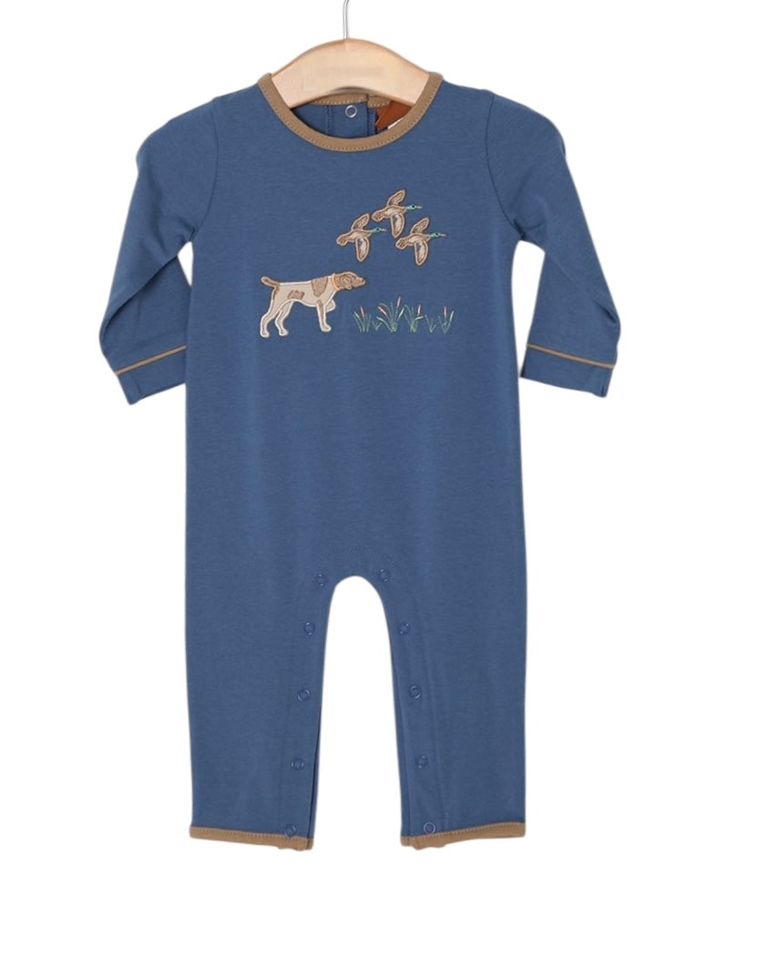 Applique Boy's Romper