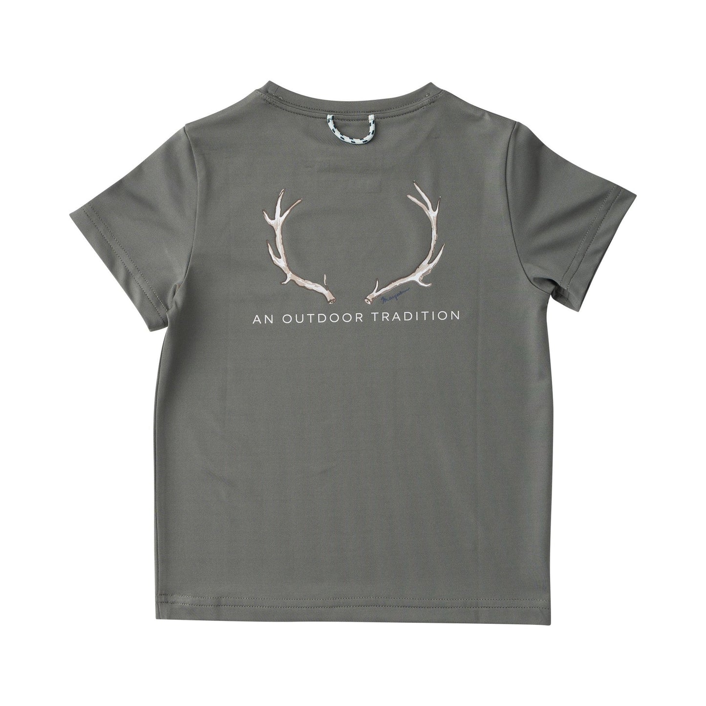 Deer Antlers Perf. S/S Tee