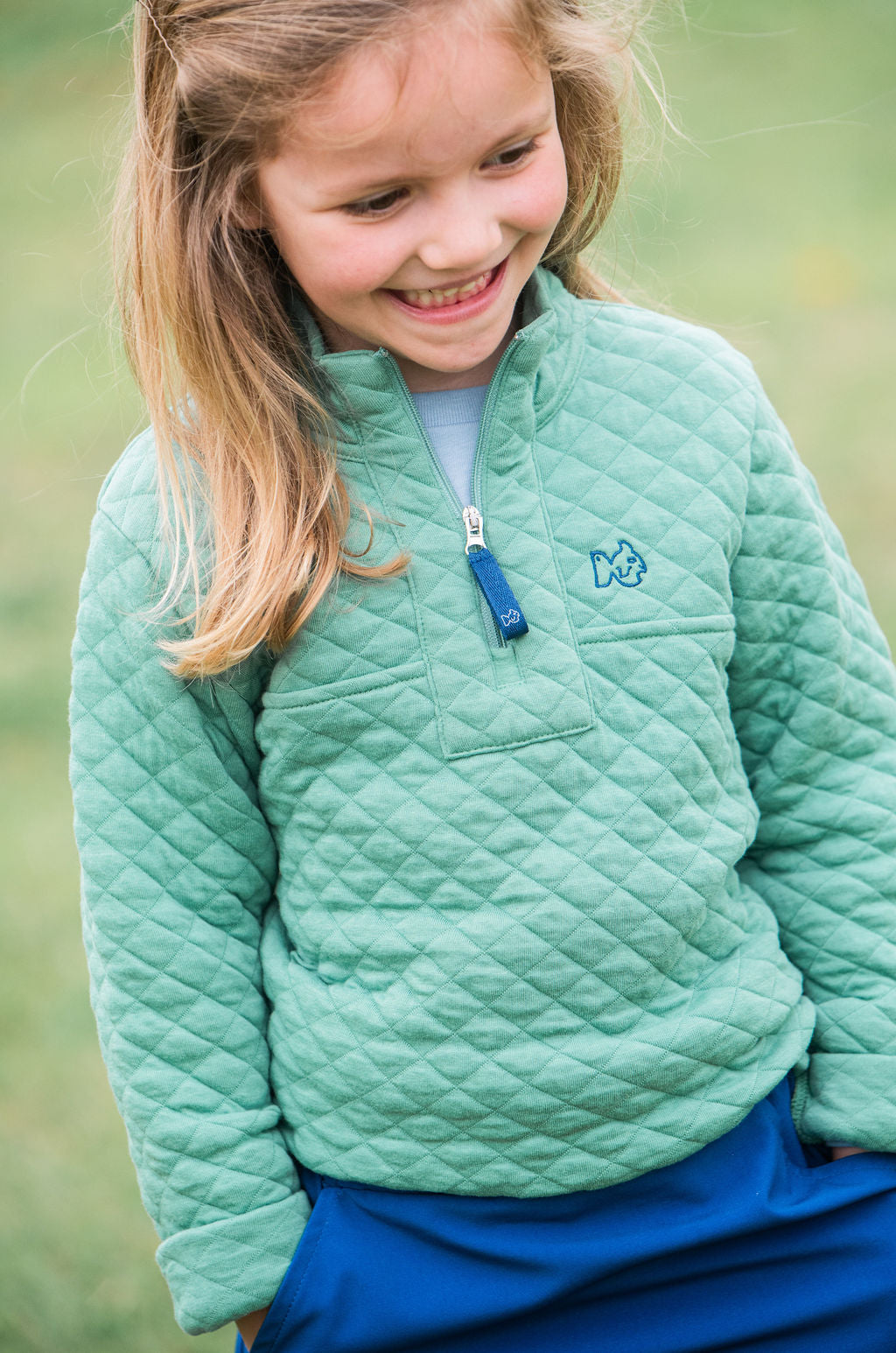 Quilted Zip Pullover - FRS