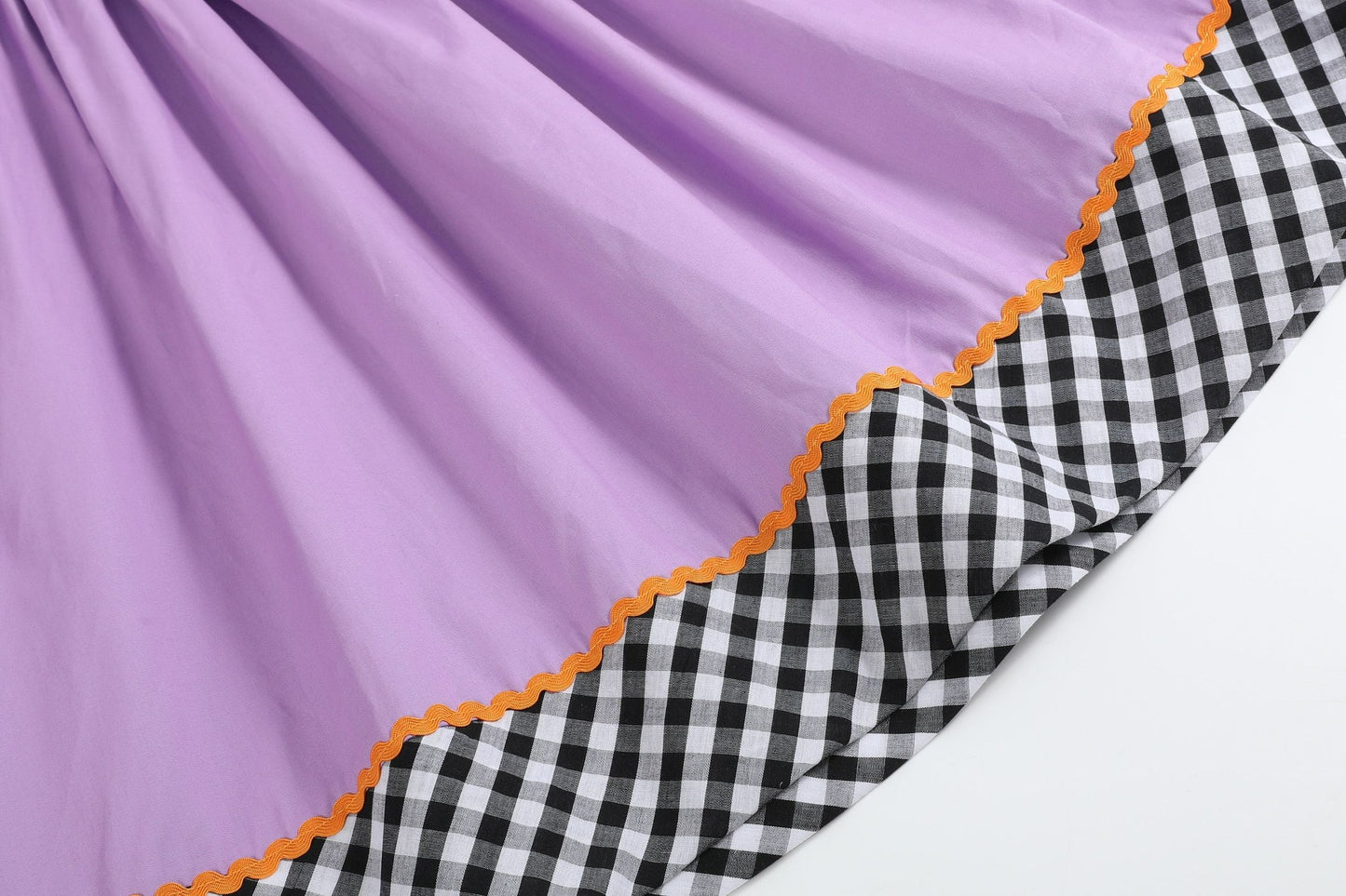 Purple Halloween Smocked Dress