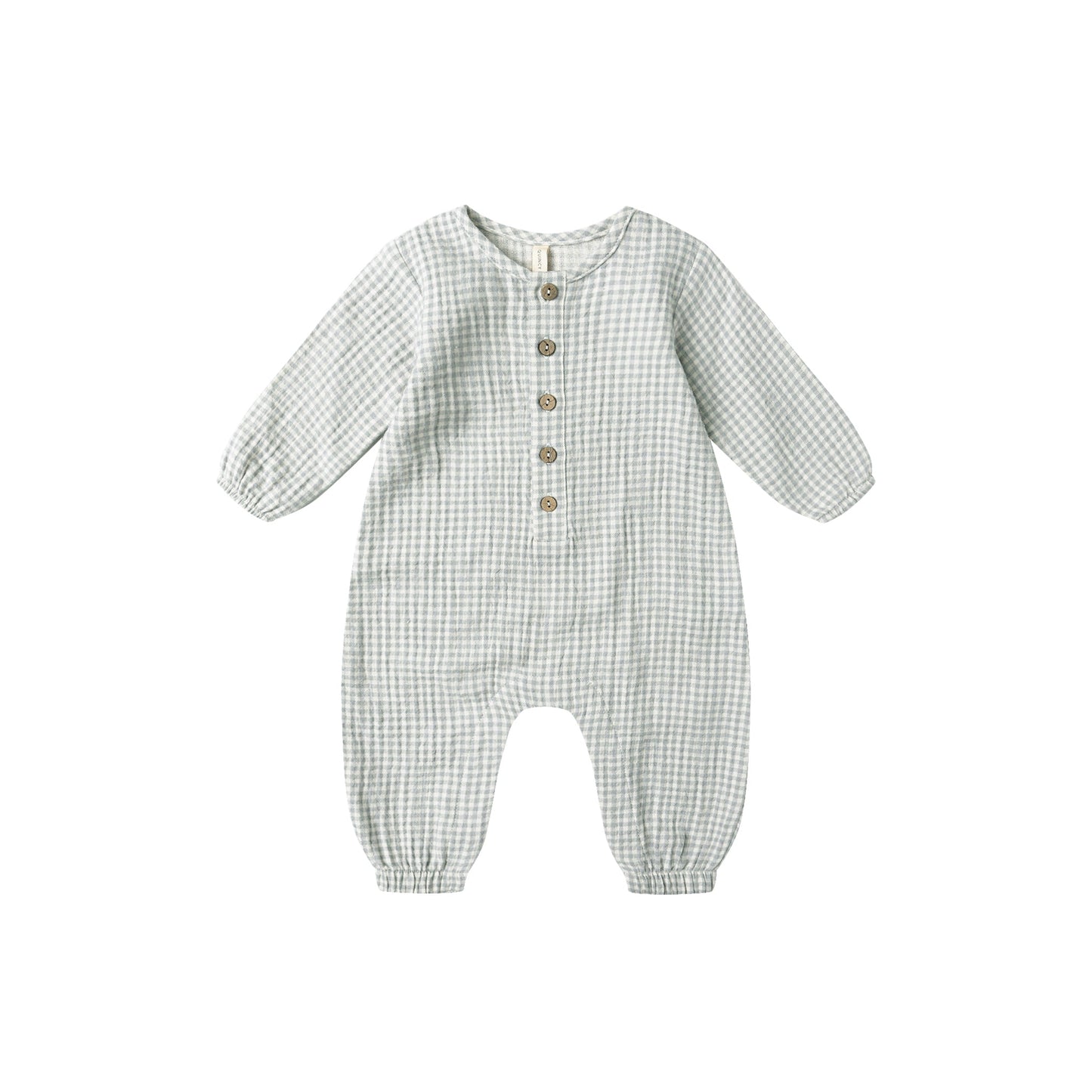 Woven Jumpsuit - Blue Gingham