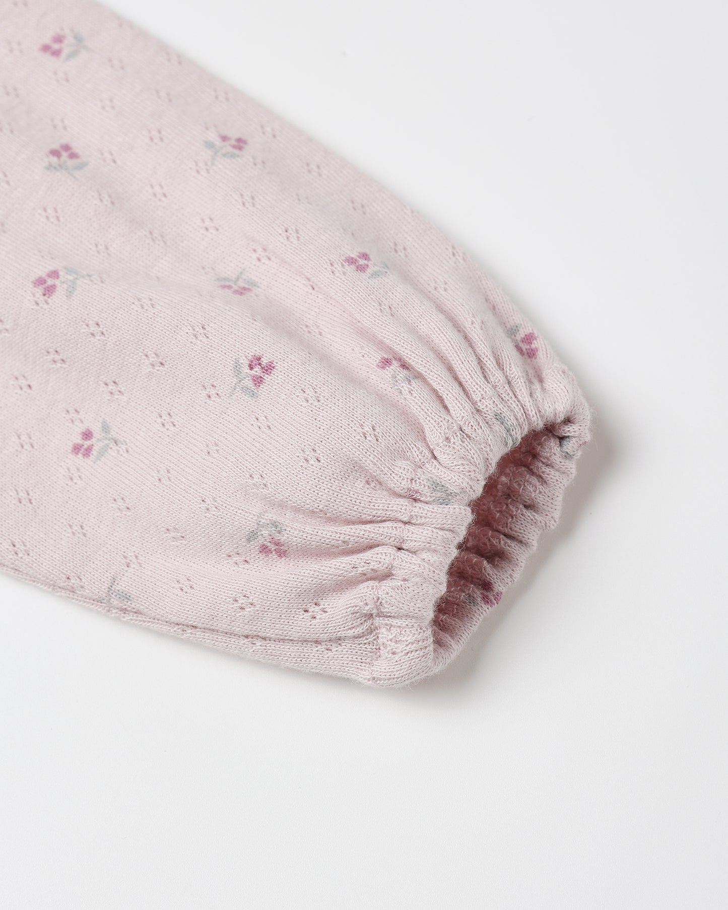 Ruffle V L/S Dress - Lilac Ditsy