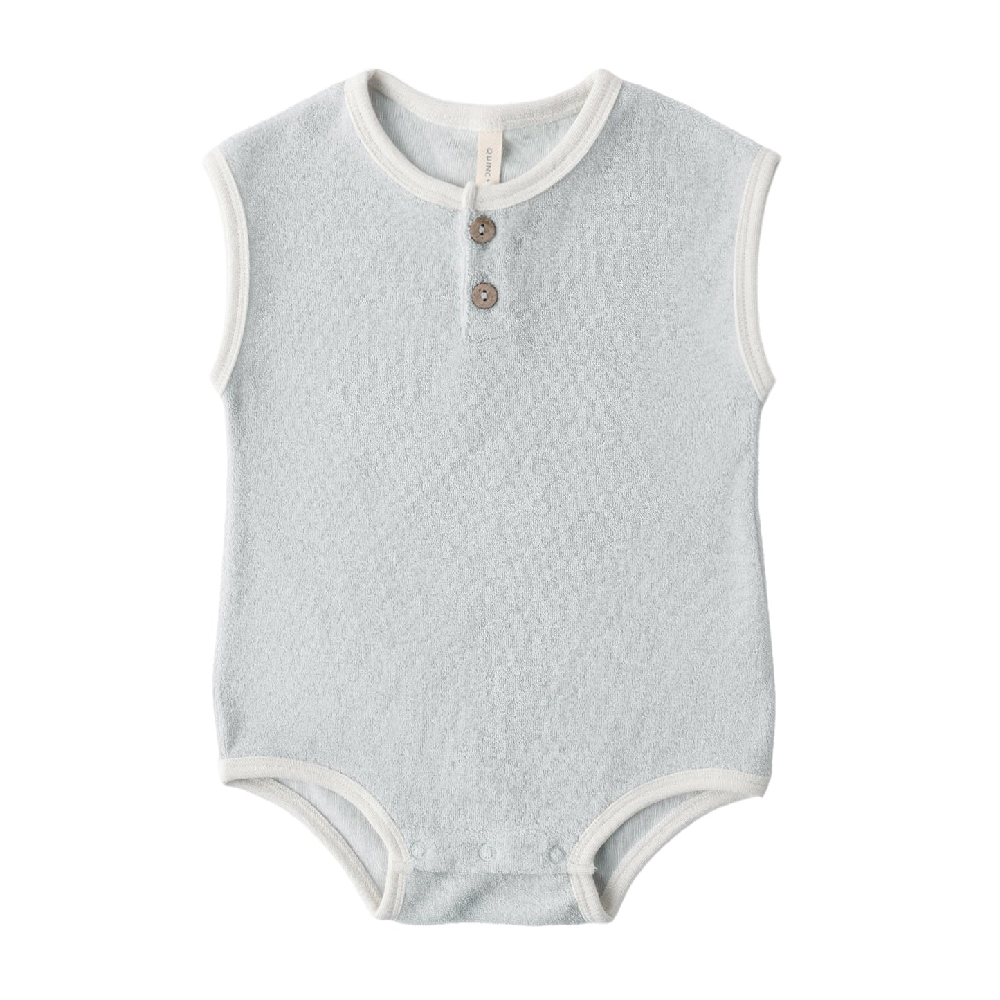 Terry Cloth Romper - Sky