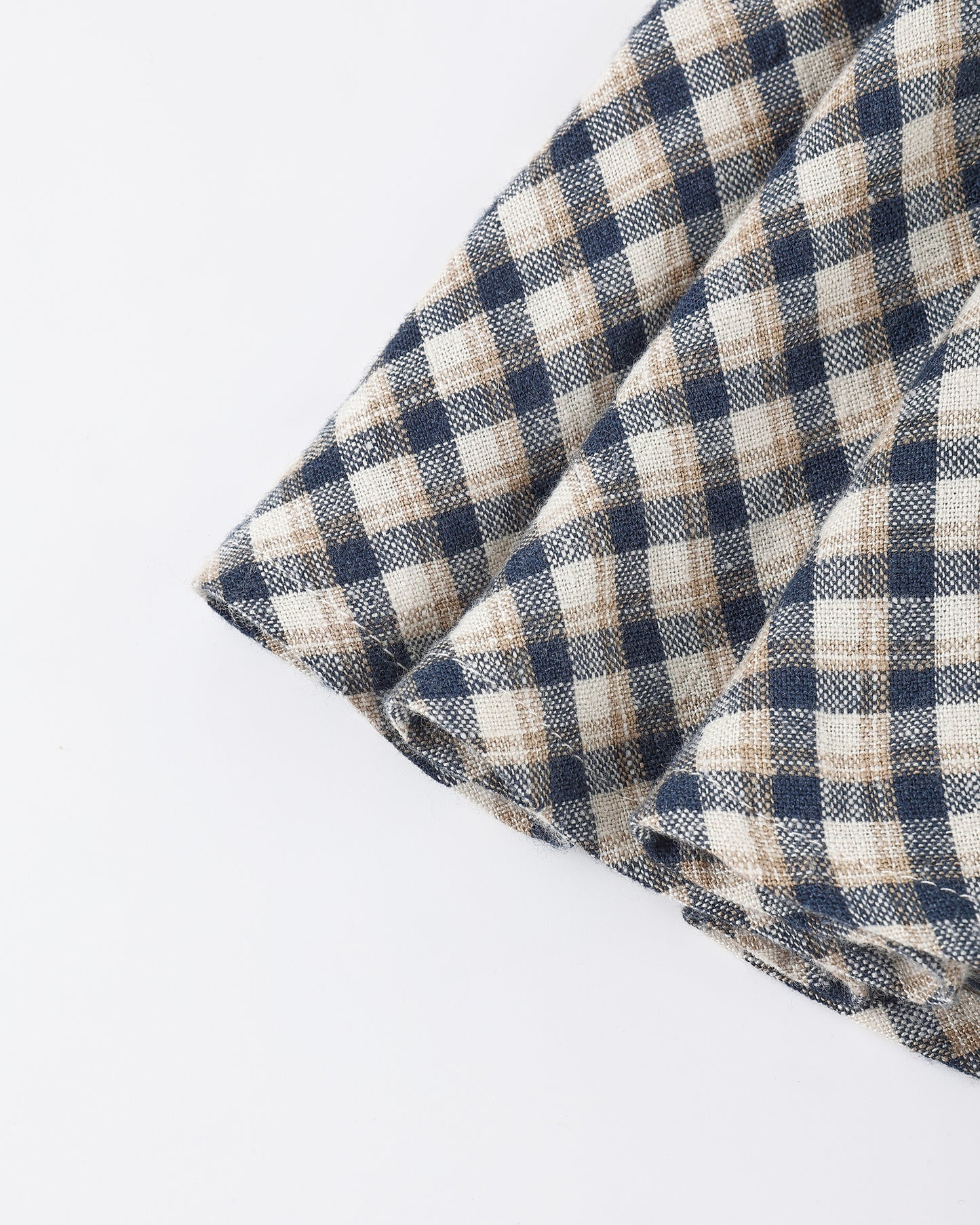 Camille Dress - Navy Check