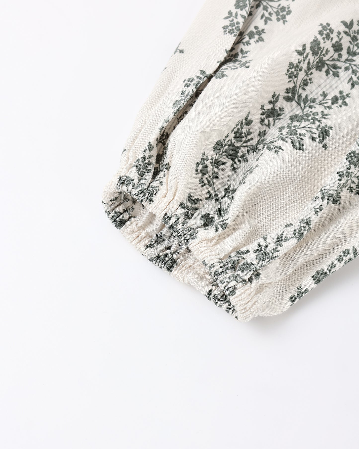 Della Dress - Green Vines