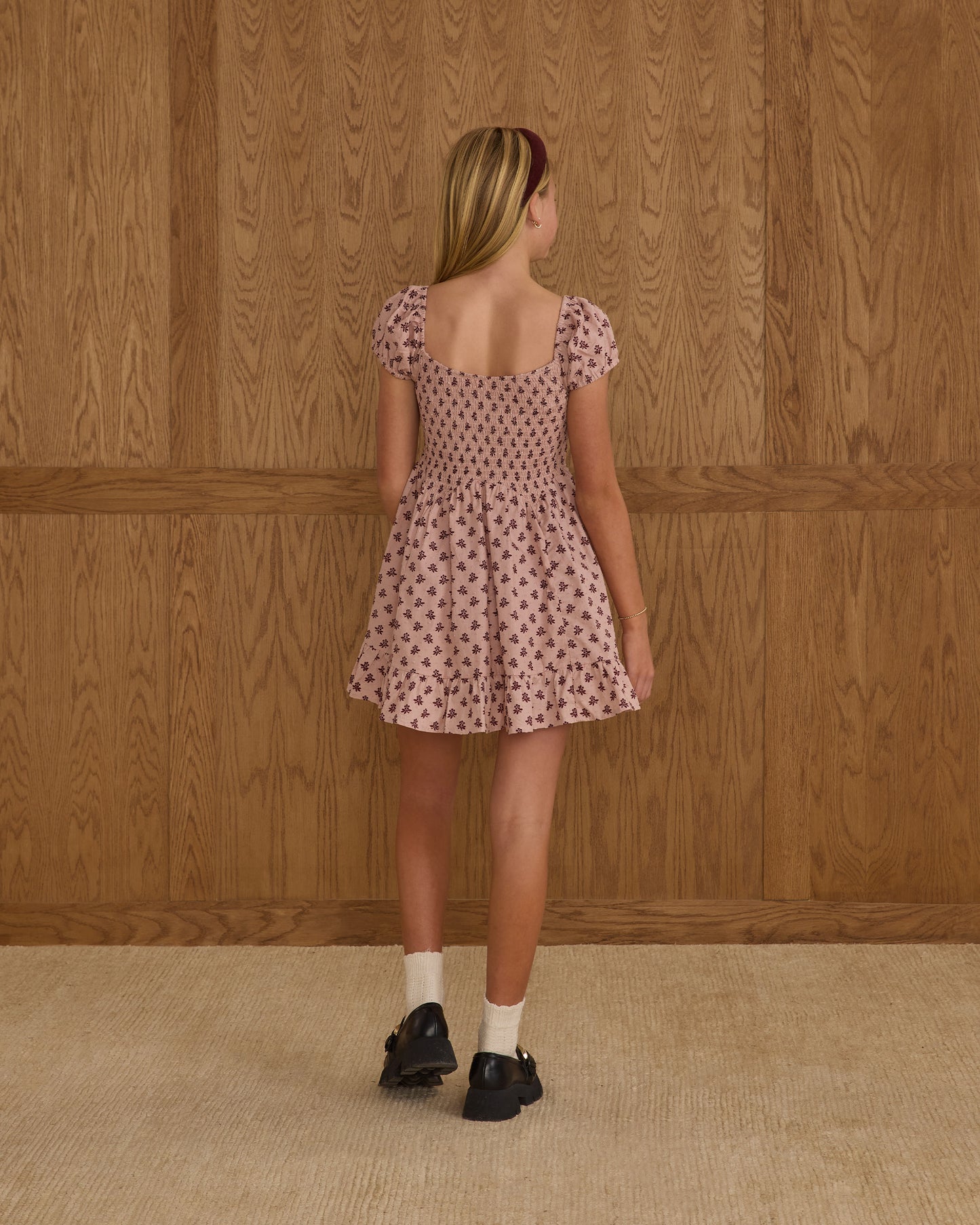 Stella Dress - Blush Fleur