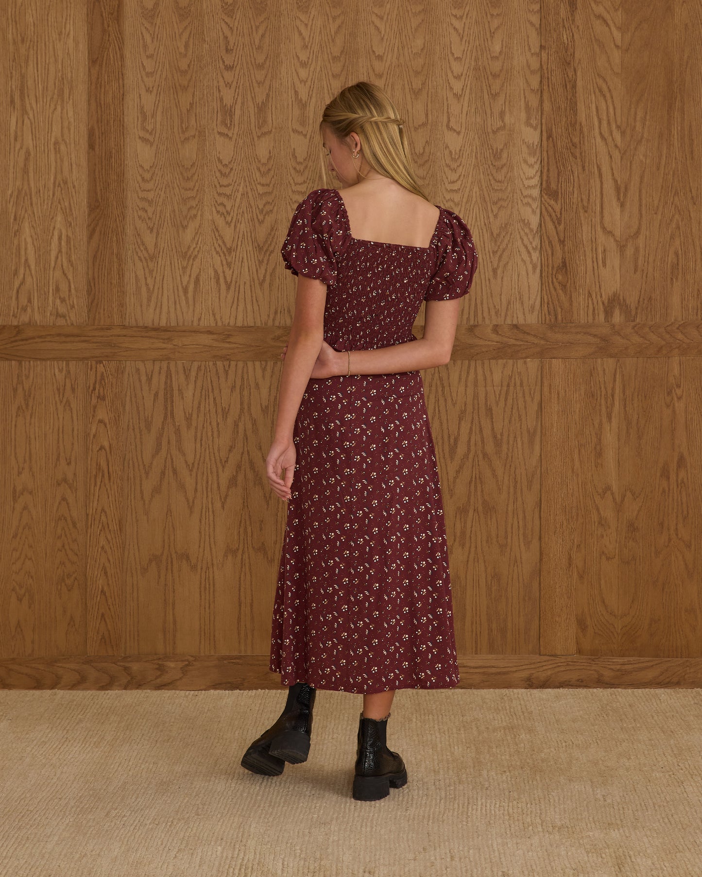 Midi Skirt - Harvest Berry
