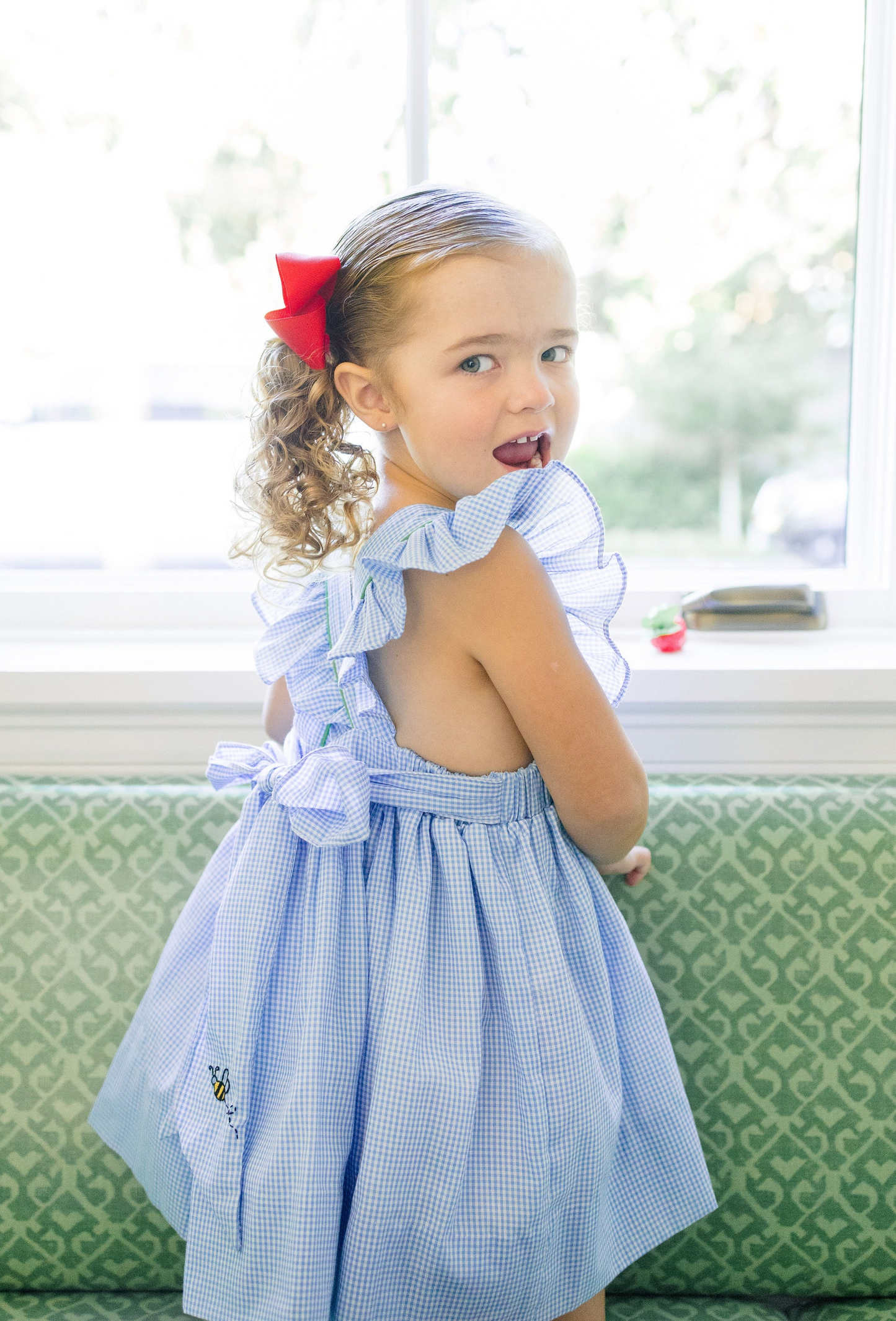 Bryar Bee Pinafore Dress