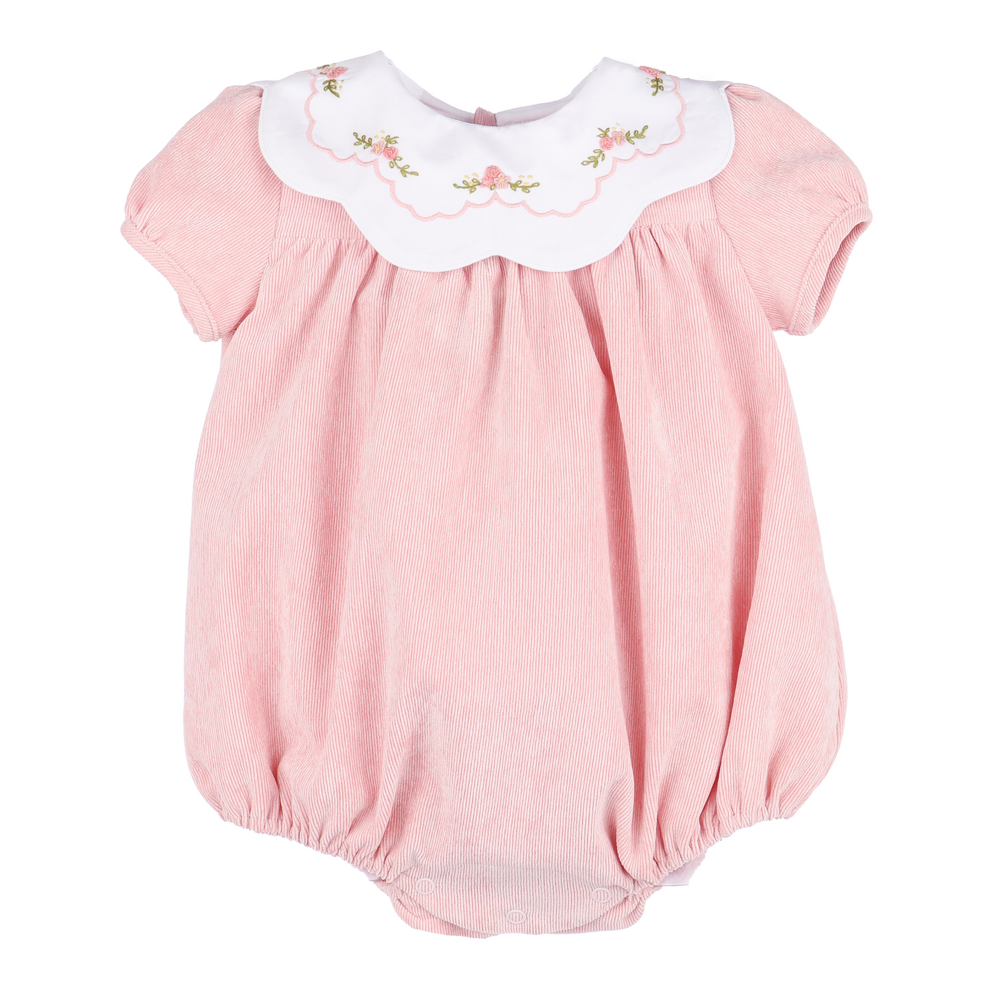 Pumpkin Scallop Bubble - Pink