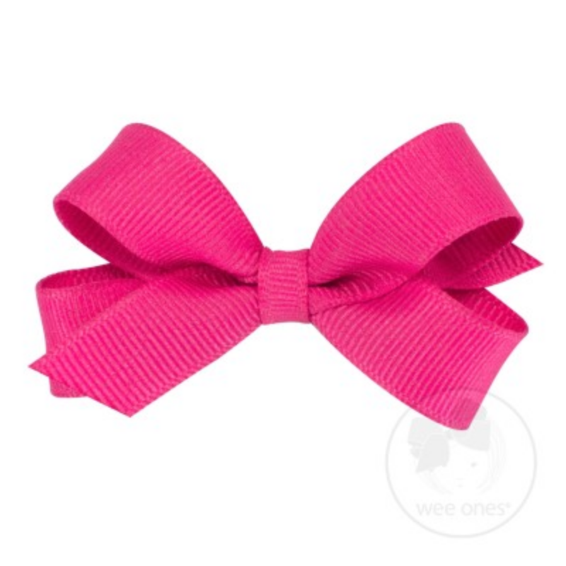 Tiny Grosgrain Bow - TNBC