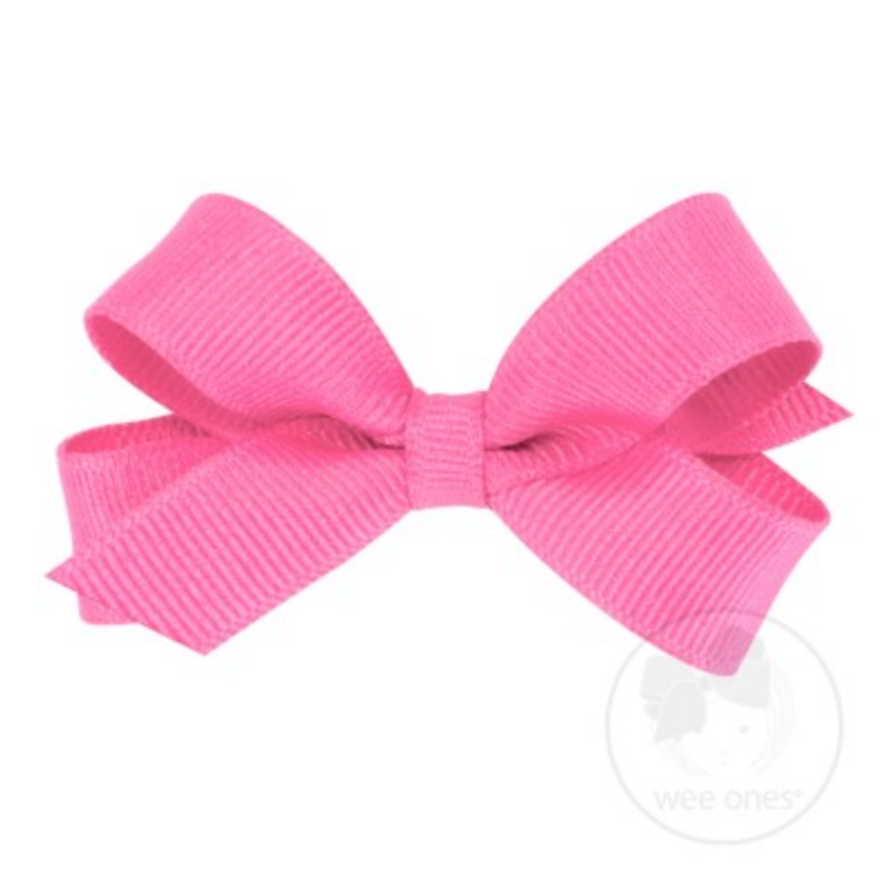 Tiny Grosgrain Bow - TNBC