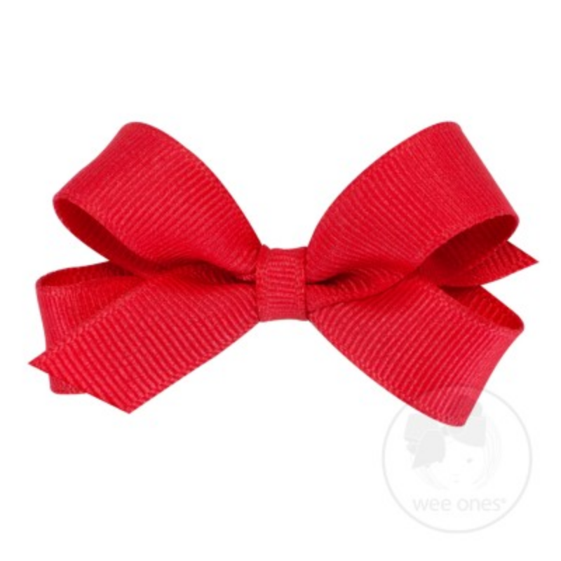 Tiny Grosgrain Bow - TNBC