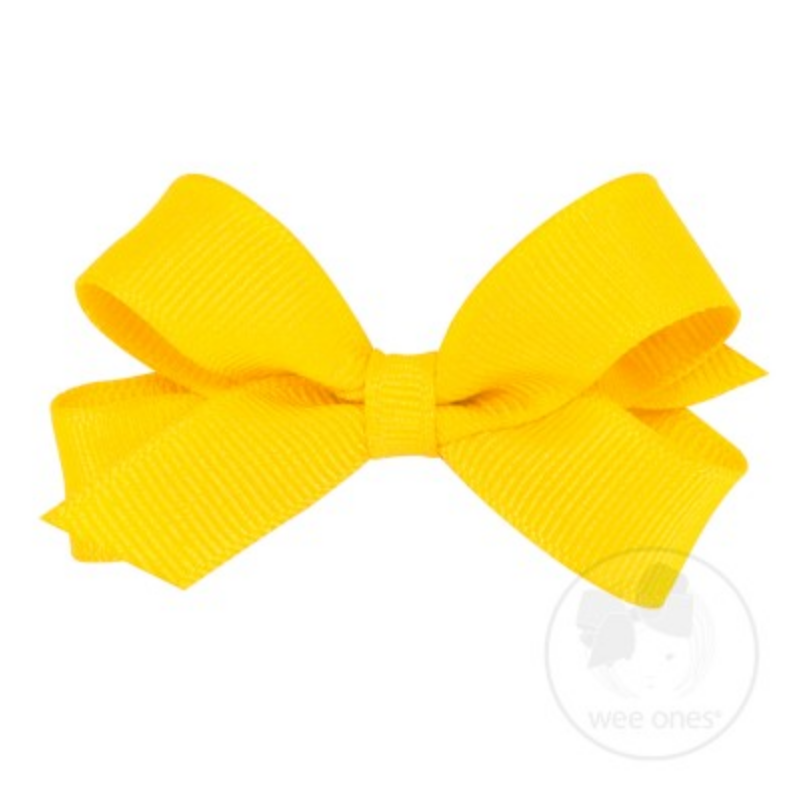 Tiny Grosgrain Bow - TNBC