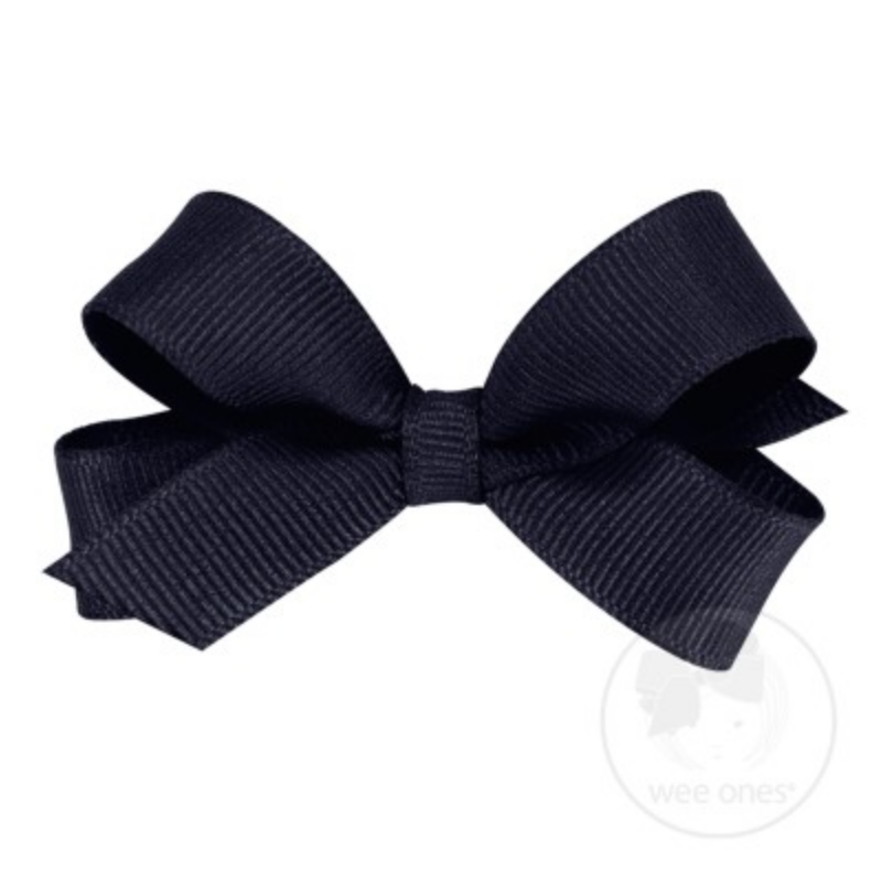 Tiny Grosgrain Bow - TNBC