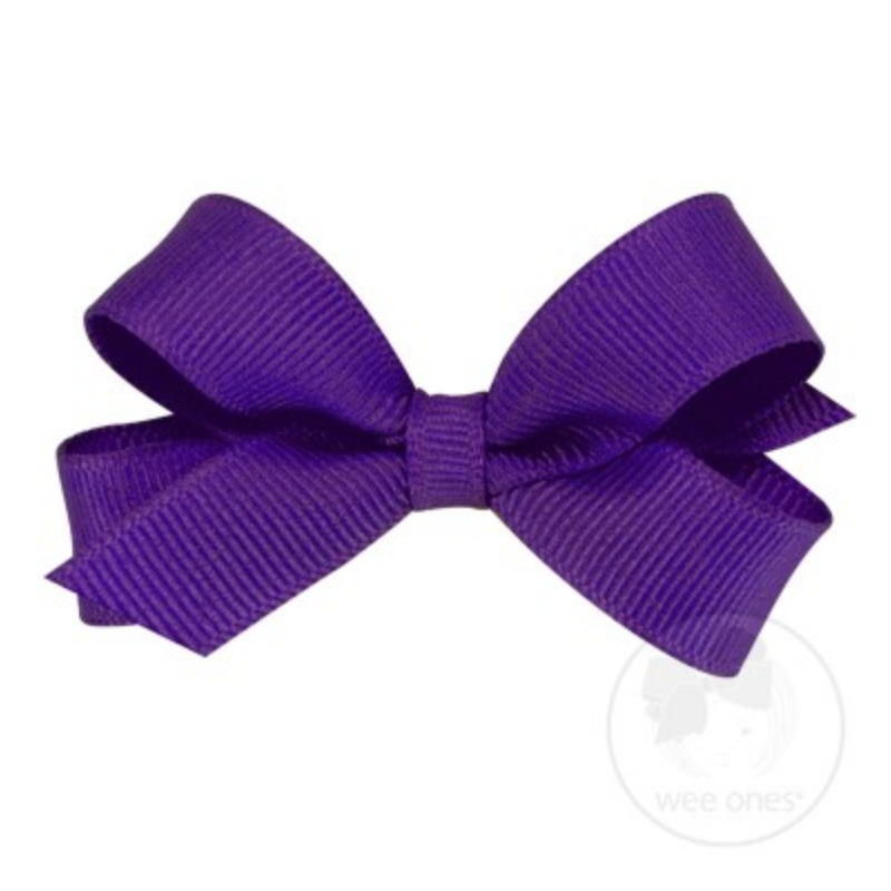 Tiny Grosgrain Bow - TNBC