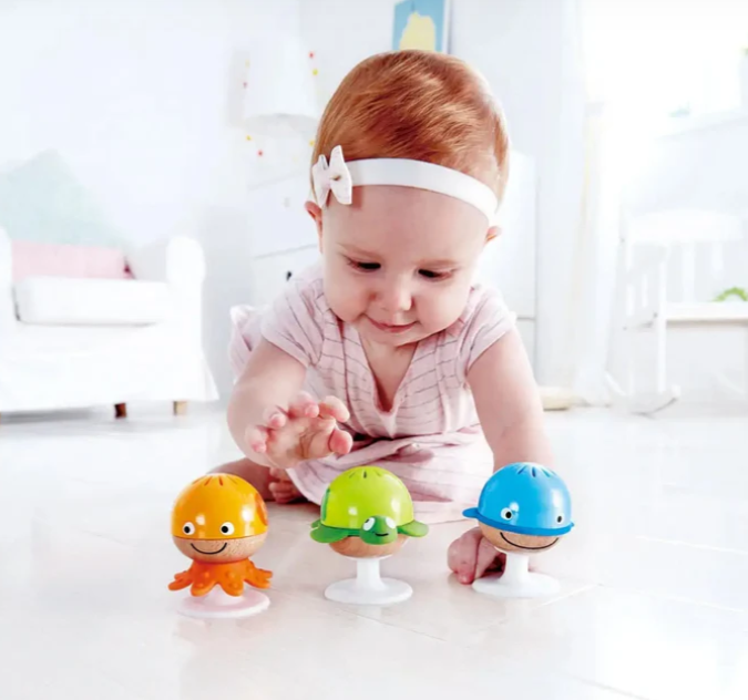 Stay-put Rattle Set