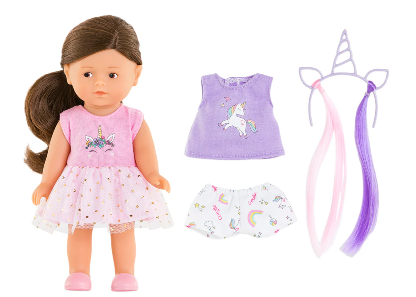 Mini Corolline Romy Unicorn Set