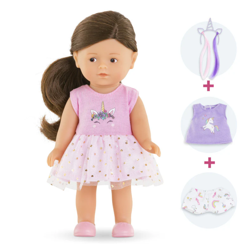 Mini Corolline Romy Unicorn Set