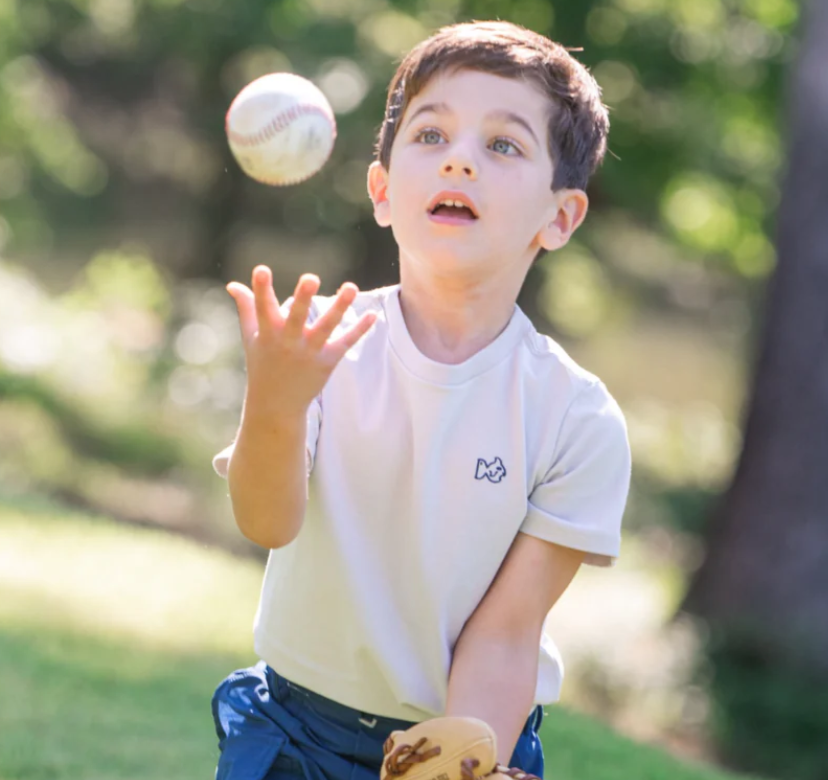 Cotton S/S T-shirt – Baseball Glove Art