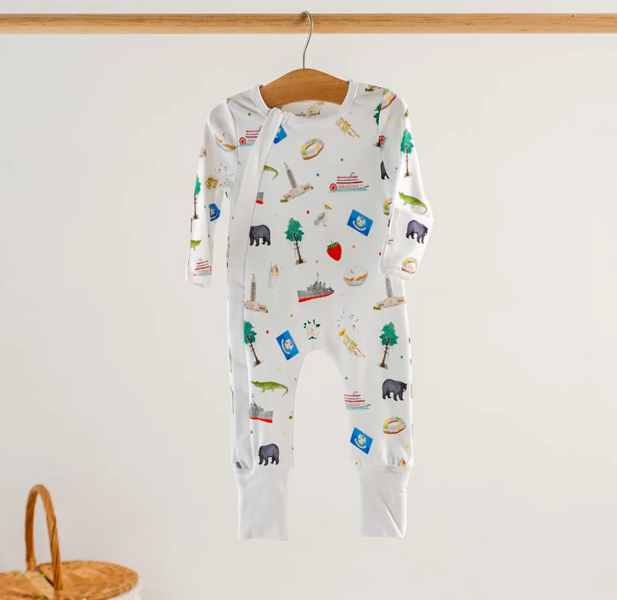 Louisiana Organic Cotton Zip up