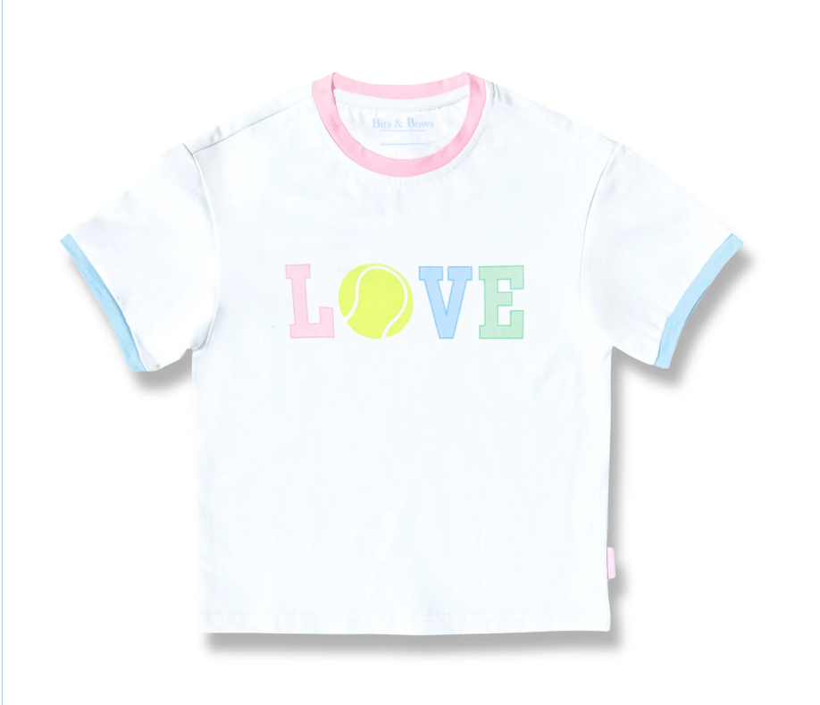 LOVE- Tennis Tee