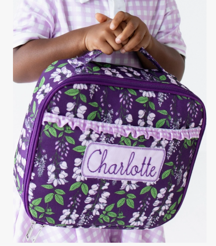 Insulated Lunch Bag - Wisteria