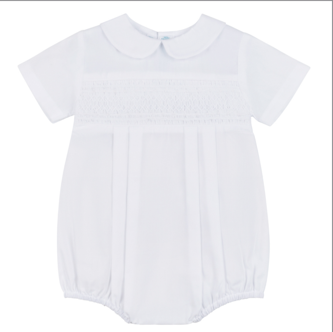Classic Smocked Romper-976/24000/97445
