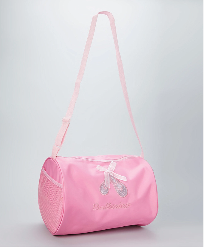 Pink Sparkle Ballet Shoe Duffel