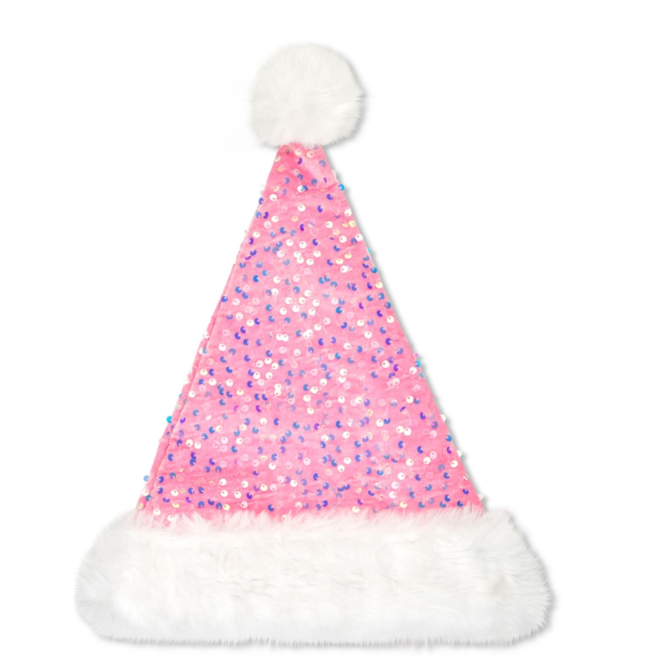 Sequin Santa Hat