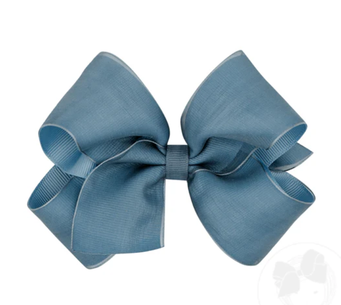 Organza Overlay King Bow - 5012