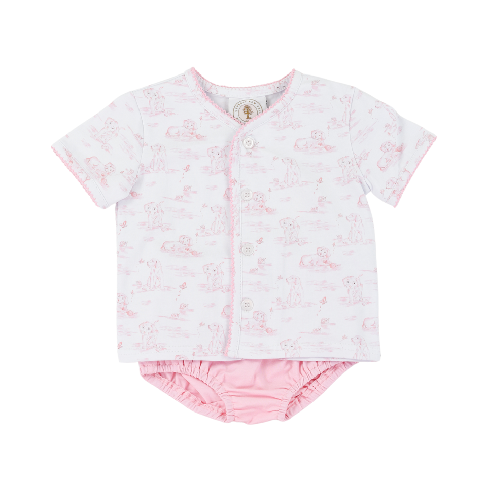 Snips & Snails Little Layette Set - Pink